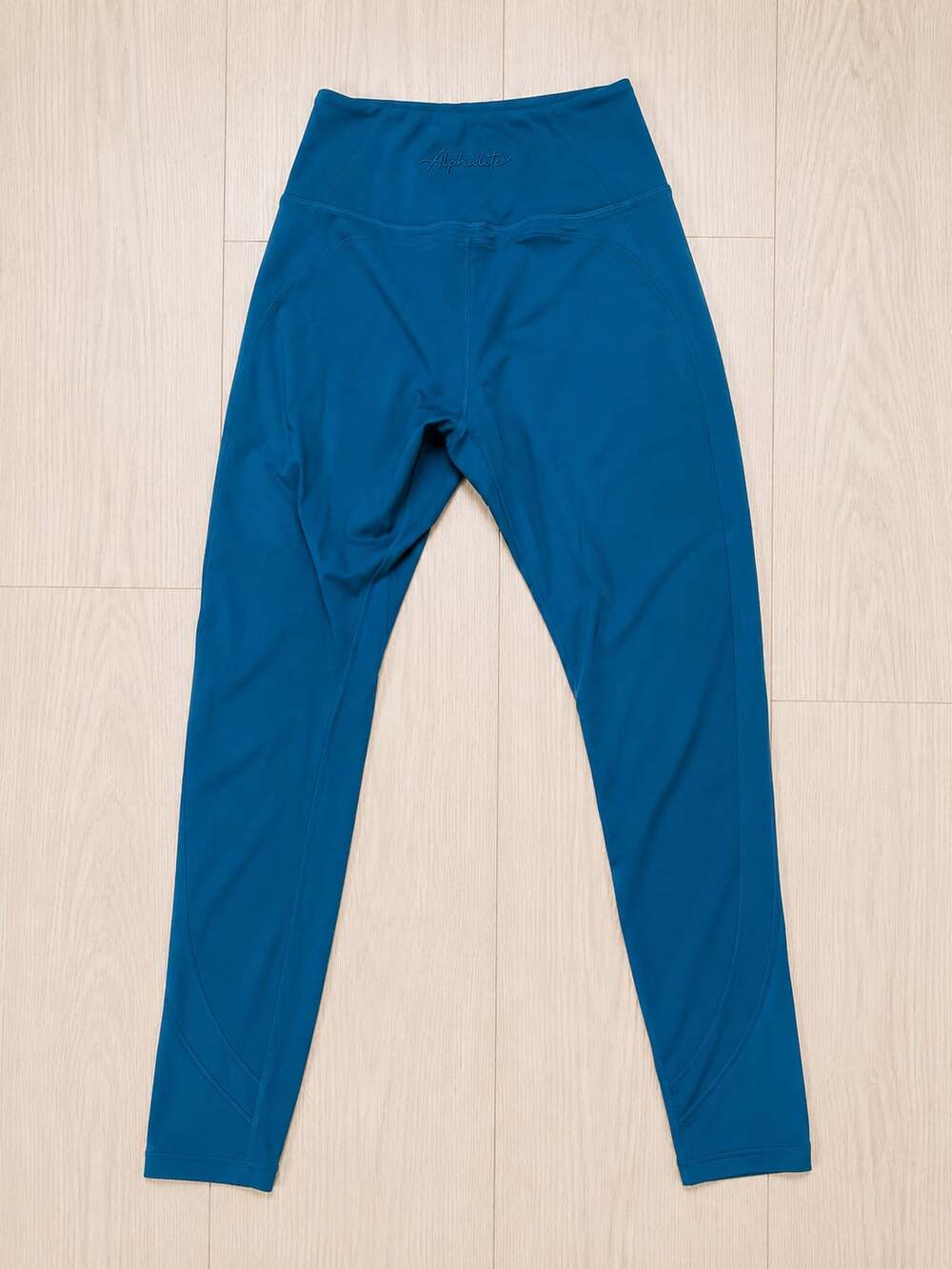 Alphalete Surface Pocket Leggings in Teal Blue Sz small Tags